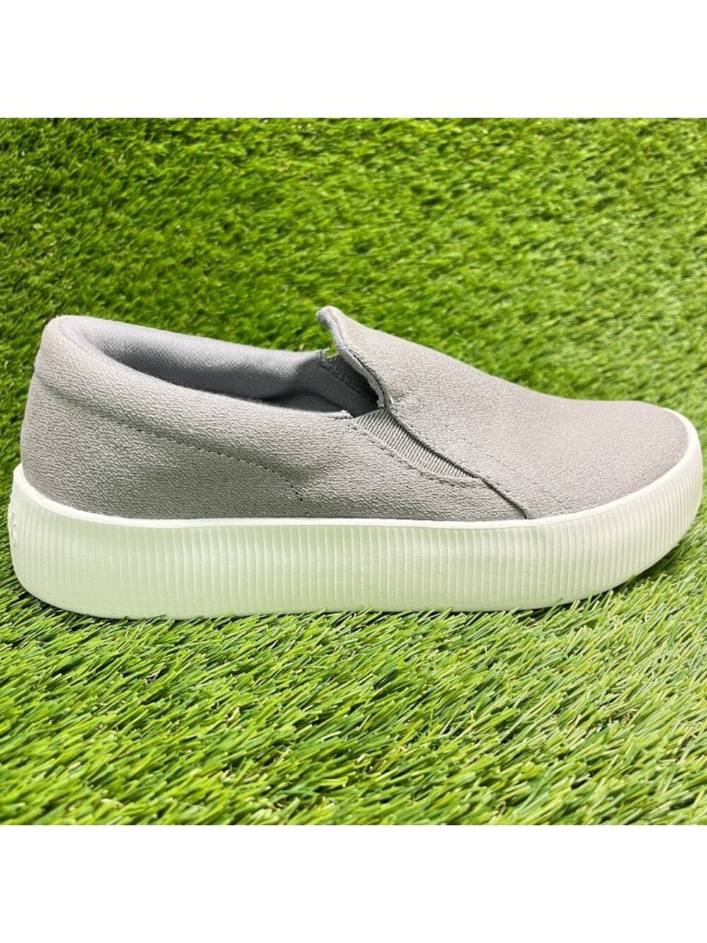 Allbirds Lounger Lift Womens Size 8 Gray White Casual Slip On Shoes Sneakers